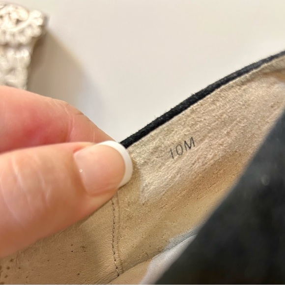 Juicy Couture Elyssa Platform Booties in Black Suede Size 10 - Picture 14 of 16